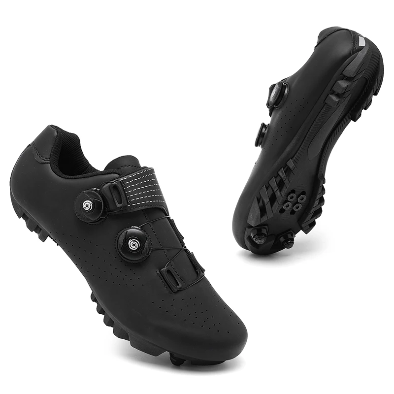 Zapatillas deportivas de ciclismo para hombre y mujer, calzado ligero con autosujeción SPD, para bicicleta de montaña y carretera, Unisex, novedad