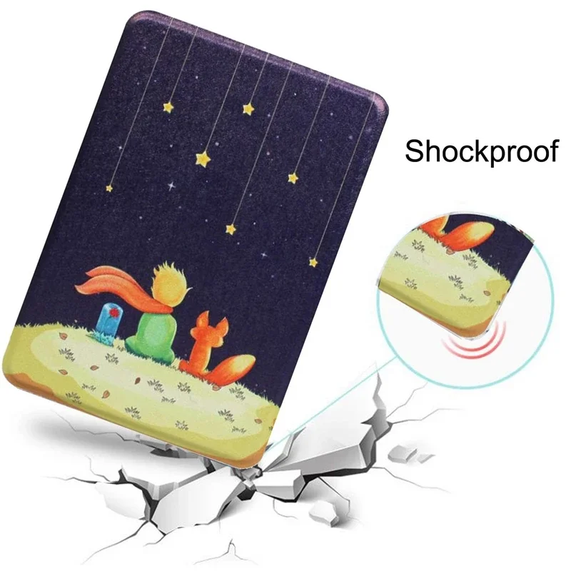 Funda para Kindle Paperwhite de 11. ª generación, Protector de pantalla de 6,8 pulgadas, con correa de mano, para Ebook, Auto Wake Sleep, M2L3EK, M2L4EK, 2021 +