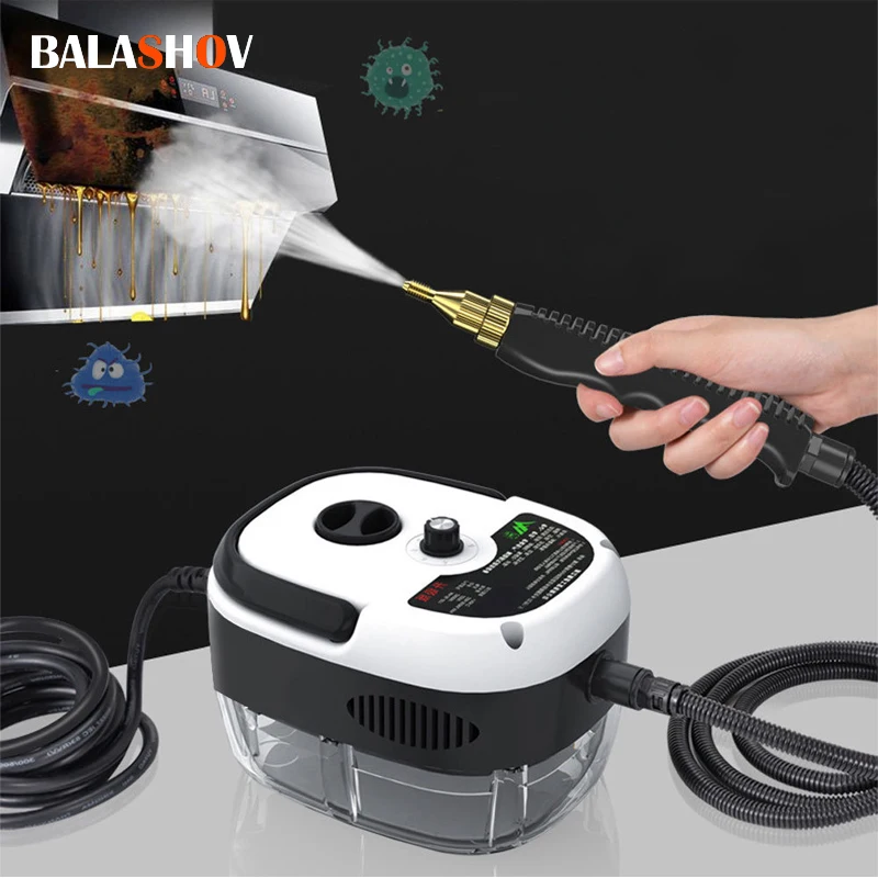 Limpiador a vapor de alta temperatura para el hogar, 2500W, esterilización, aire acondicionado, capó de cocina, limpiador al vapor para el hogar y el coche, 110V, 220V