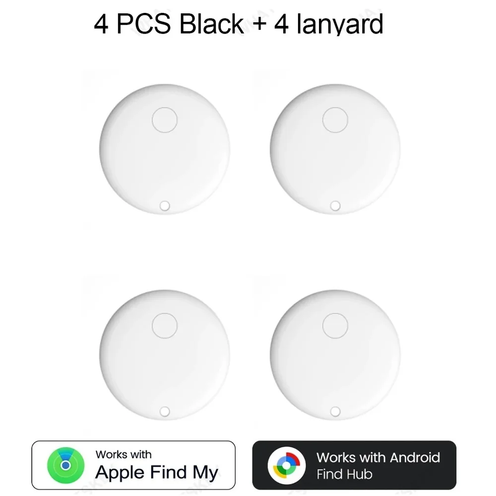 Etiquetas Inteligentes de Rastreo, Localizador de Artículos para Android e iOS, Etiquetas Inteligentes Bluetooth para Llaves, Equipaje, Cartera, Localizador Global Antipérdida
