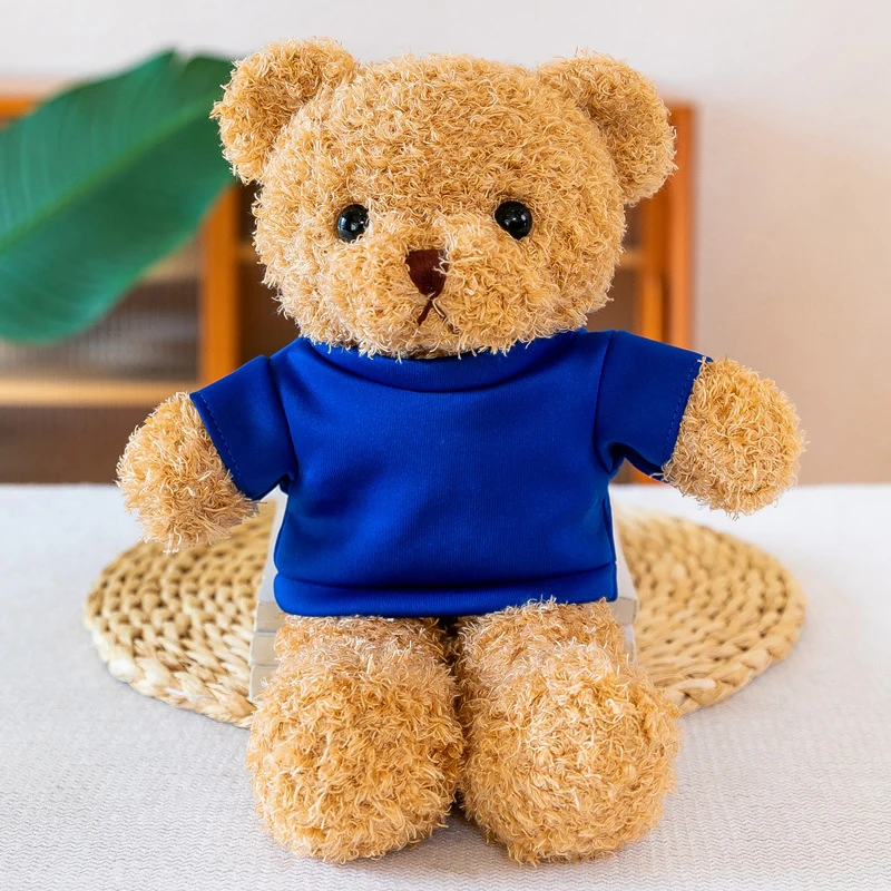 30 cm lindo usando suéter oso de peluche juguete de peluche adorable animal relleno con oso de peluche suave regalo perfecto para novia y niños