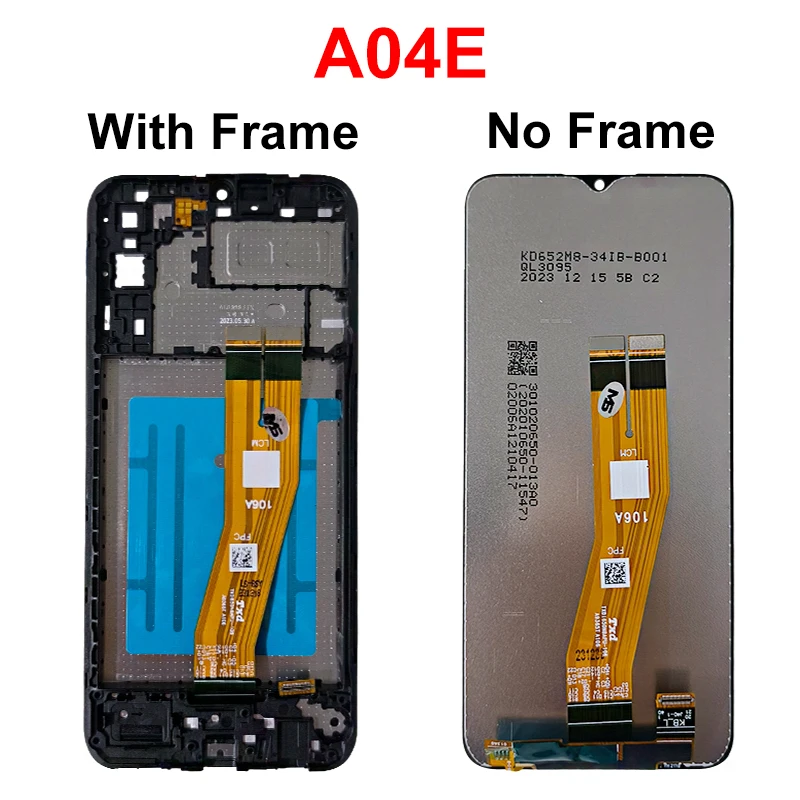 Pantalla táctil LCD A045 para Samsung Galaxy A04, A045F, A04S, A047, A047F, A04E, A042, A042F