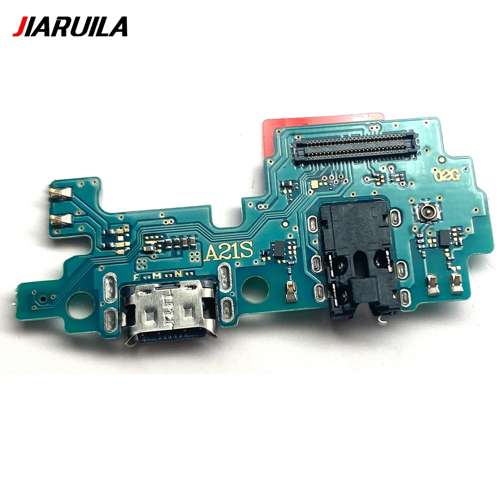 Para Samsung A21S A31 A41 A51 A70 A71 puerto de carga USB micrófono conector placa base principal reemplazo de cable flexible LCD