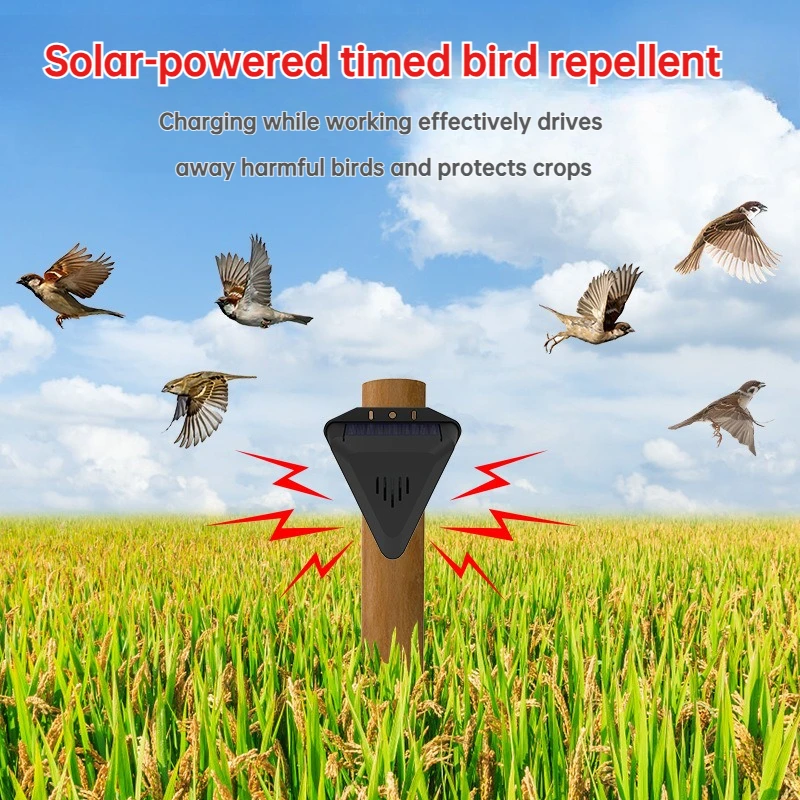 Lámpara de alarma Solar, sirena, Sensor de movimiento inalámbrico, impermeable para exteriores, luz de alarma de 129dB, Detector de sistema de alarma salvaje de lobo