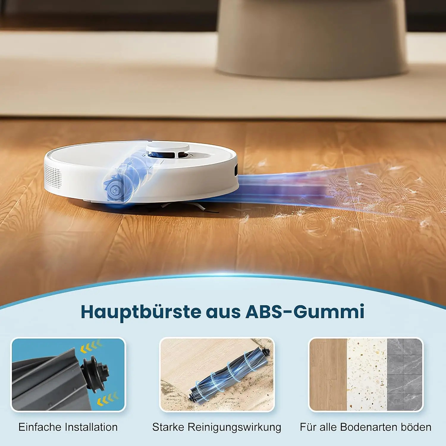 Repuestos para Robot Aspirador Dreame Bot D10s Plus D9 Plus: Cepillos Laterales Principales, Paños de Limpieza, Filtros HEPA, Bolsas para Polvo y Accesorios