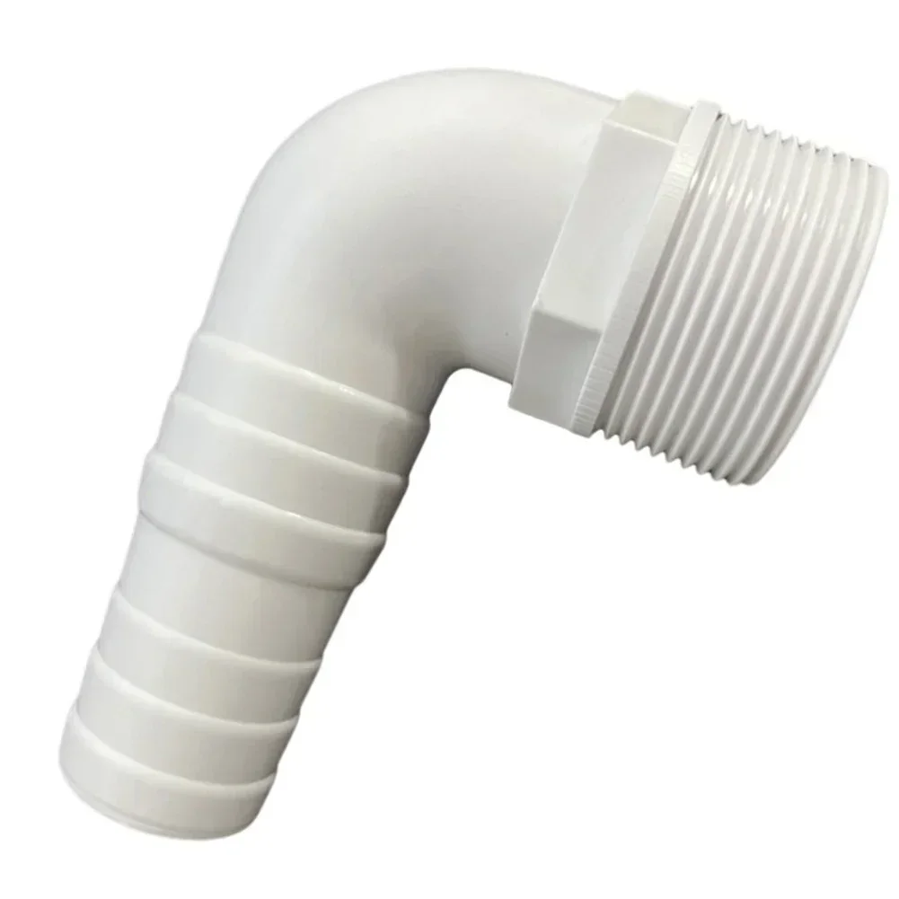 Adaptador de manguera de filtro de piscina para Poolzilla, conector adaptador de codo de piscina de 1,5 pulgadas 89070 con accesorios de tubería roscados de 1,5 pulgadas
