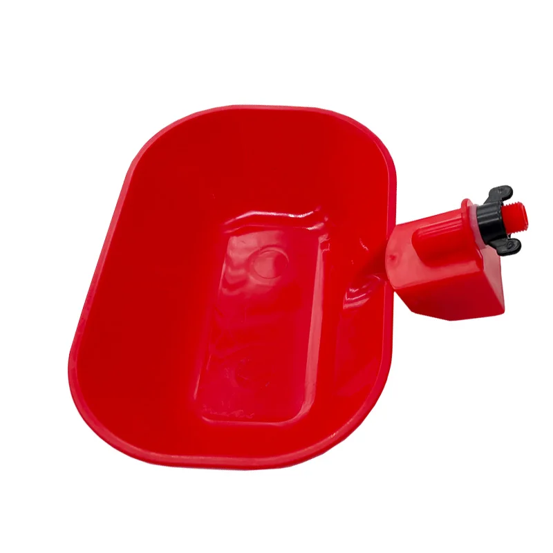 Cuencos automáticos para beber aves de corral, bebedero grande y grueso para gato, perro, pollo, pato, G1/8, alimentador de pollos de hilo macho, 5/10 Uds.