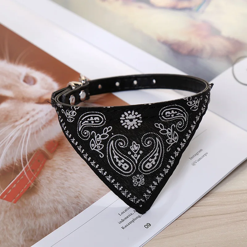 Pañuelo Triangular Económico para Perros y Gatos Pequeños y Medianos, Bandanas con Estampado Étnico para Mascotas, Yorkshire, Gotas, Productos de Aseo para Mascotas