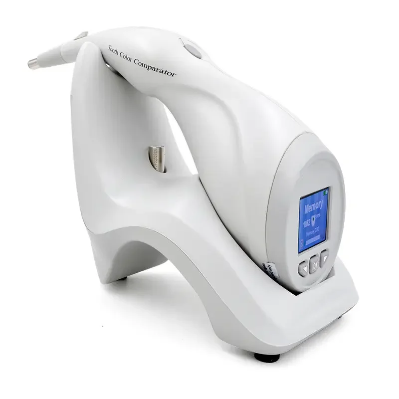 Comparador de Color de Dientes JUMTOP, Guía de Tonos Digital con Cuatro Sistemas Colorimétricos