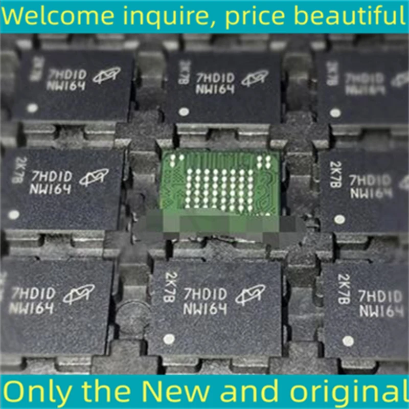 Chip NW164 nuevo y Original, Chip IC piezas: D MT29F4G08ABADAH4-IT MT29F4G08ABADAH4 29F4G08ABADAH4 BGA63, 5 MT29F4G08ABADAH4-IT