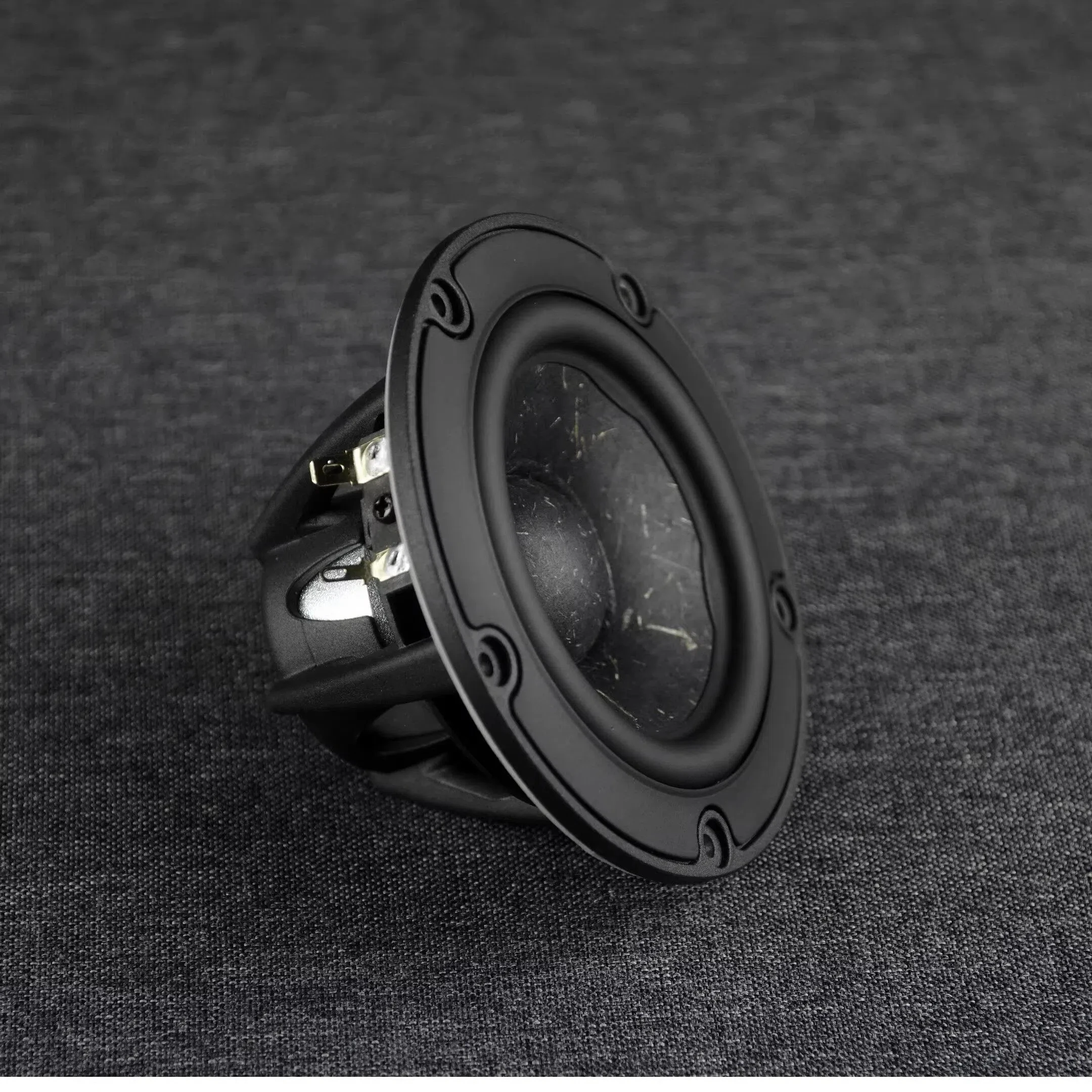 1 unidad de woofer medio de 4" de grado audiófilo GHXAMP: remachado de sonido de caída de mandíbula para Vifa y Peerless NE123W, 4Ω 35W,84Hz-18KHz