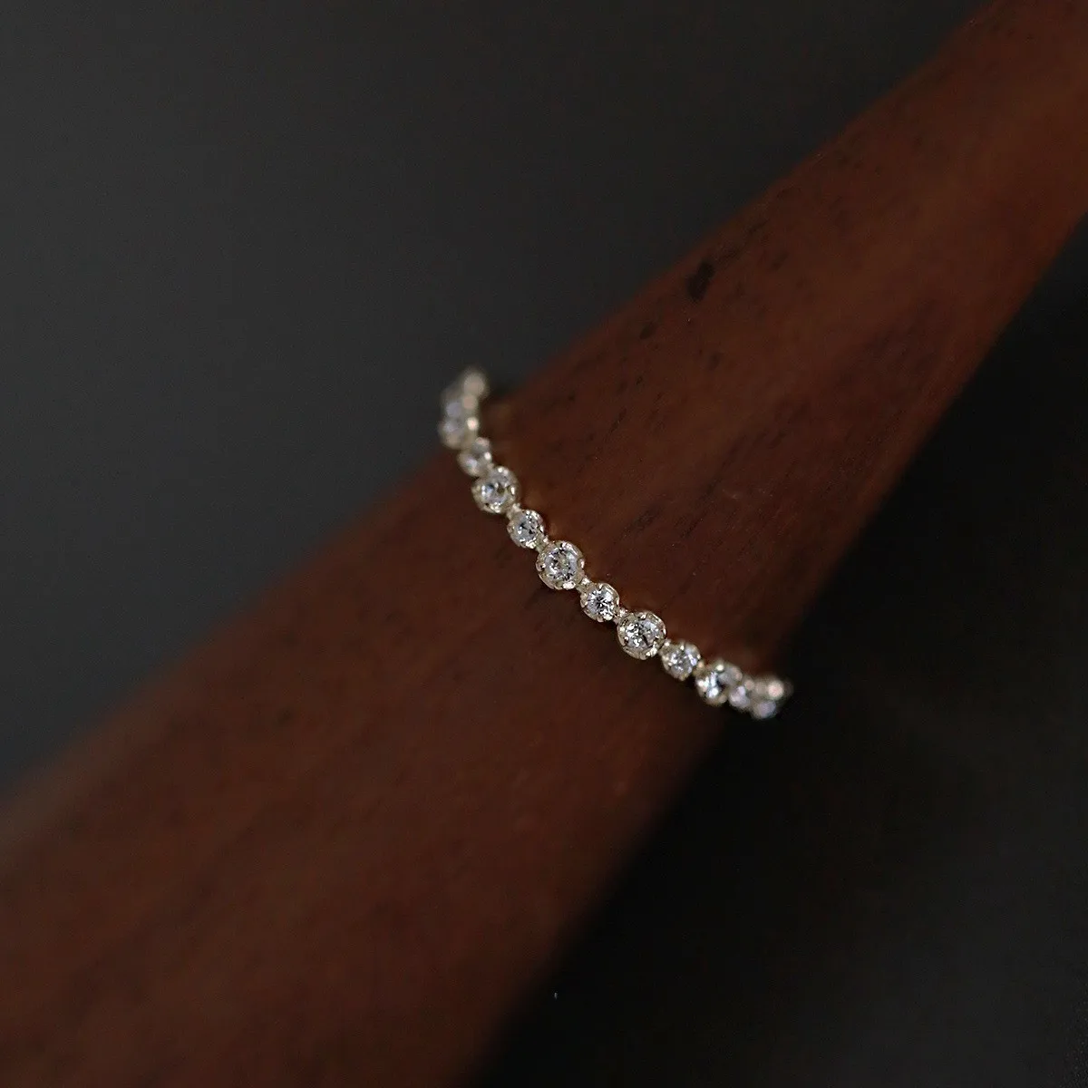 Anillo geométrico de circón brillante de oro de 14K chapado en plata esterlina 925 para mujer, accesorios de joyería para fiesta y boda