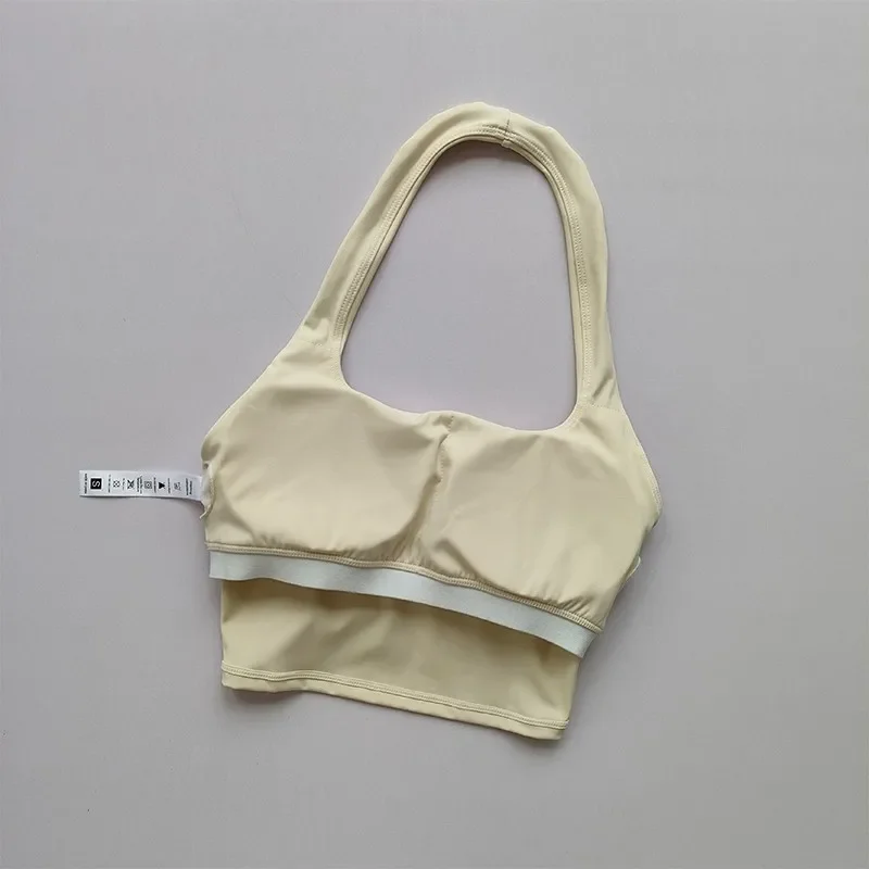 Sujetador deportivo para mujer, Tops de entrenamiento, sujetadores deportivos para gimnasio, Sujetador deportivo atlético Sexy, Top corto de Yoga con espalda descubierta para gimnasio