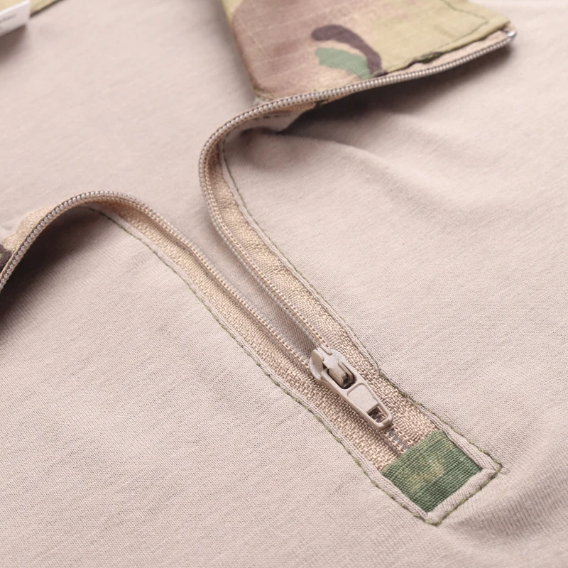 Camisa táctica del ejército con almohadilla para hombre, camisa de combate militar, Camisa larga de caza, ropa de camuflaje, camisetas de Paintball, 8XL