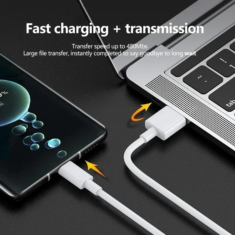 3 unidades, cable de carga súper rápida de 120 W y 6 A, cable de datos USB tipo C de carga rápida, cable de carga rápida, cargador USB C, carga rápida.