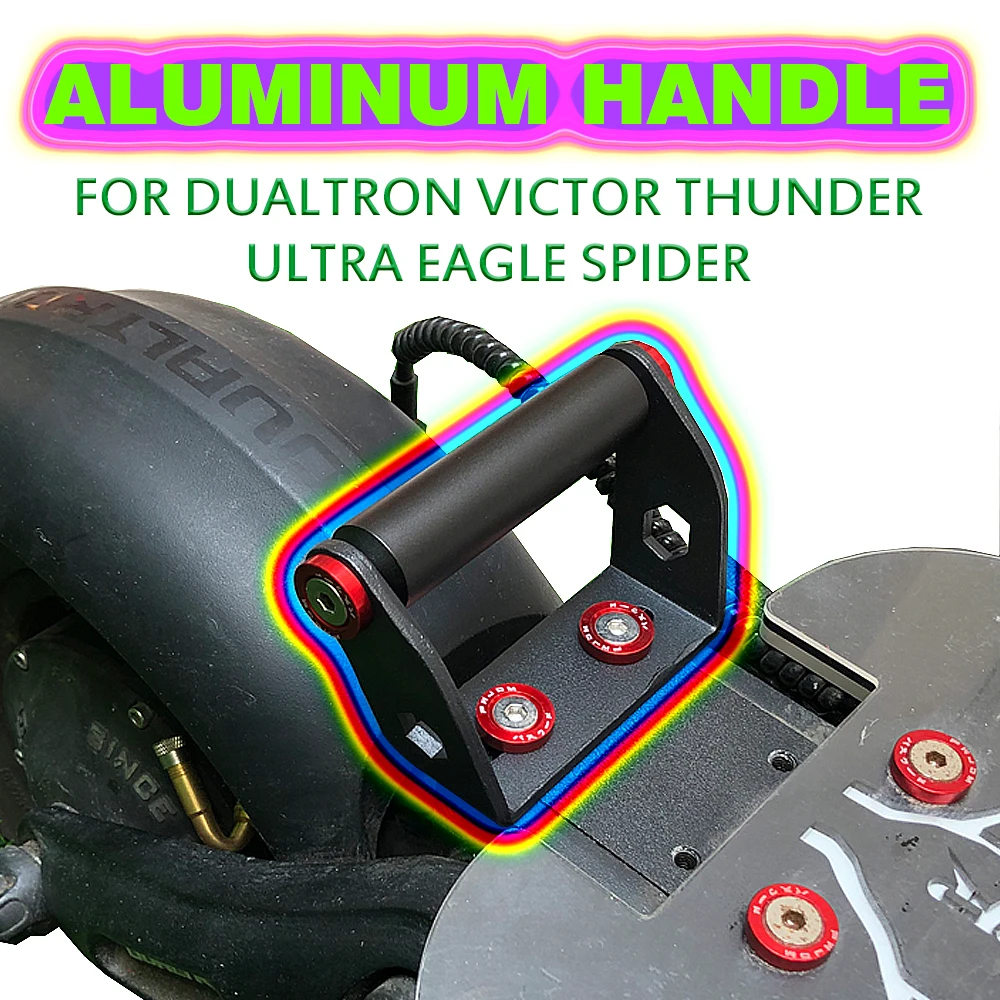 Kit de mango de aluminio Universal con soporte trasero con tornillos para Dualtron Victor Thunder ULTRA Eagle Spider, accesorio para patinete eléctrico