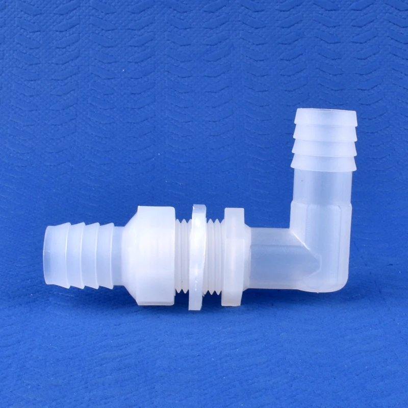 Conector de codo perforado G1/2 a 4 ~ 20mm, bomba de aire para acuario, junta de manguera, conector de tubería de agua para riego de jardín, 1 ~ 50 Uds.