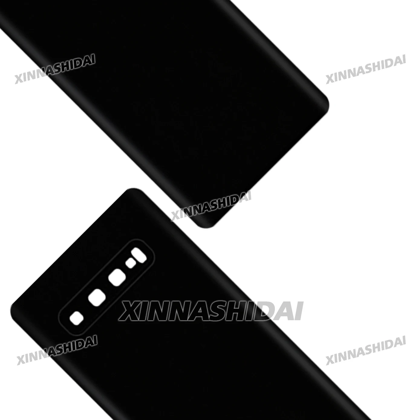 Nuevo probado para Samsung Galaxy S10 cubierta trasera de batería Panel de vidrio puerta trasera funda carcasa de batería reemplazo adhesivo