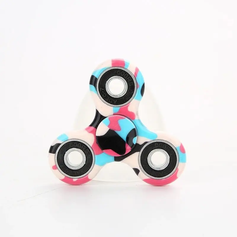 Spinner de mano colorido EDC Fidget Spinner Rainbow Spiner juguete antiansiedad para Spinners Focus alivia el estrés TDAH Finger Spinner