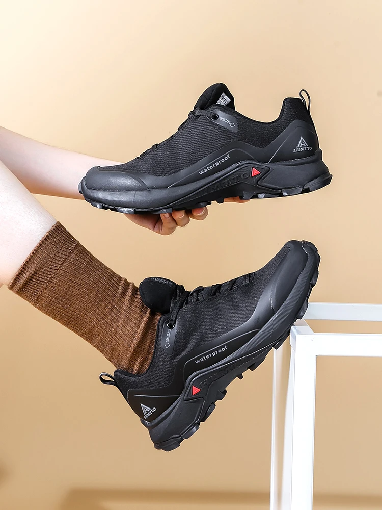 HUMTTO-zapatos de senderismo al aire libre para hombre y mujer, zapatillas ligeras antideslizantes para caminar al aire libre, botines casuales deportivos