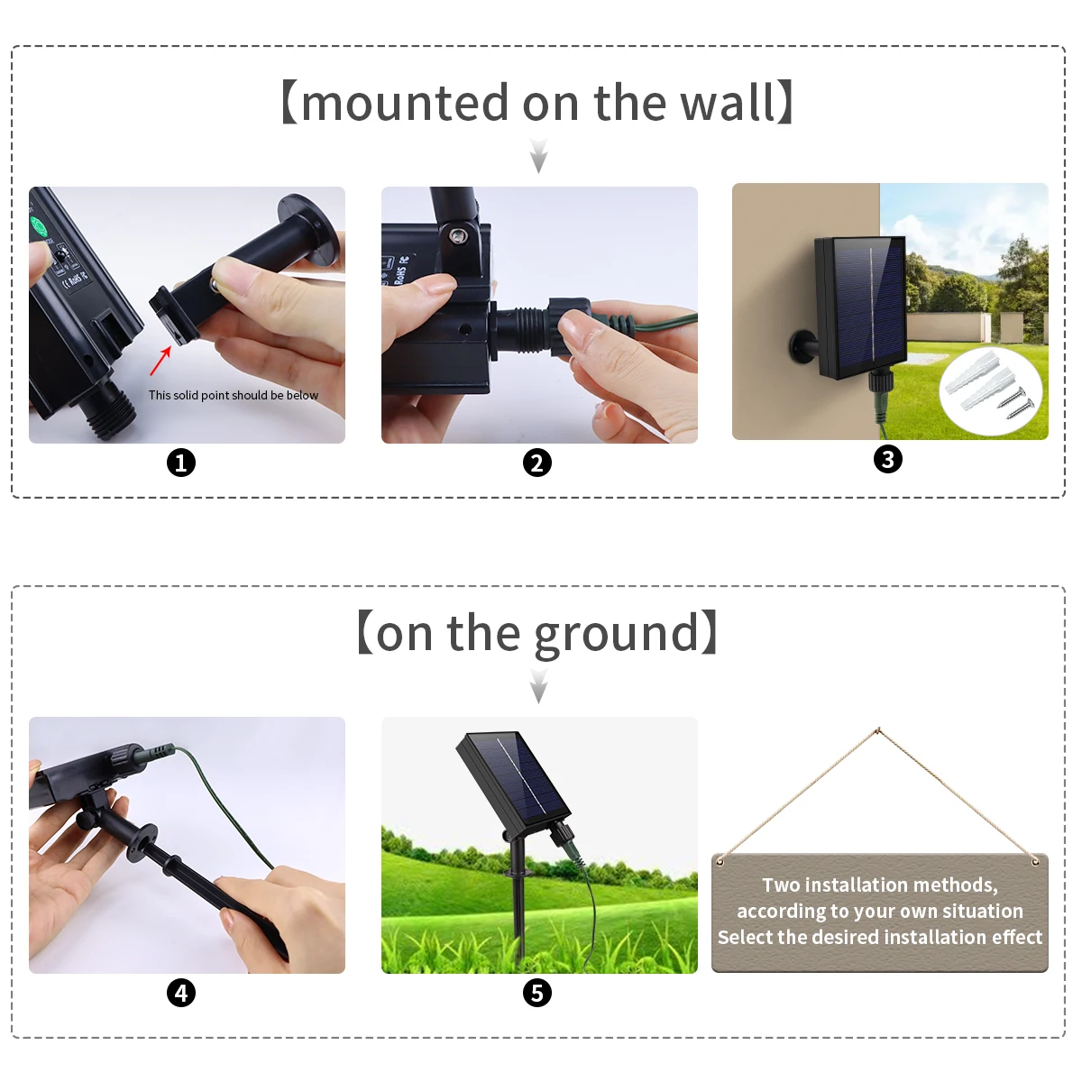 Guirnaldas de luces alimentadas por energía Solar LED de cuero, luces navideñas de 100M, guirnalda impermeable para exteriores, lámpara Solar de alta potencia para decoración de jardín