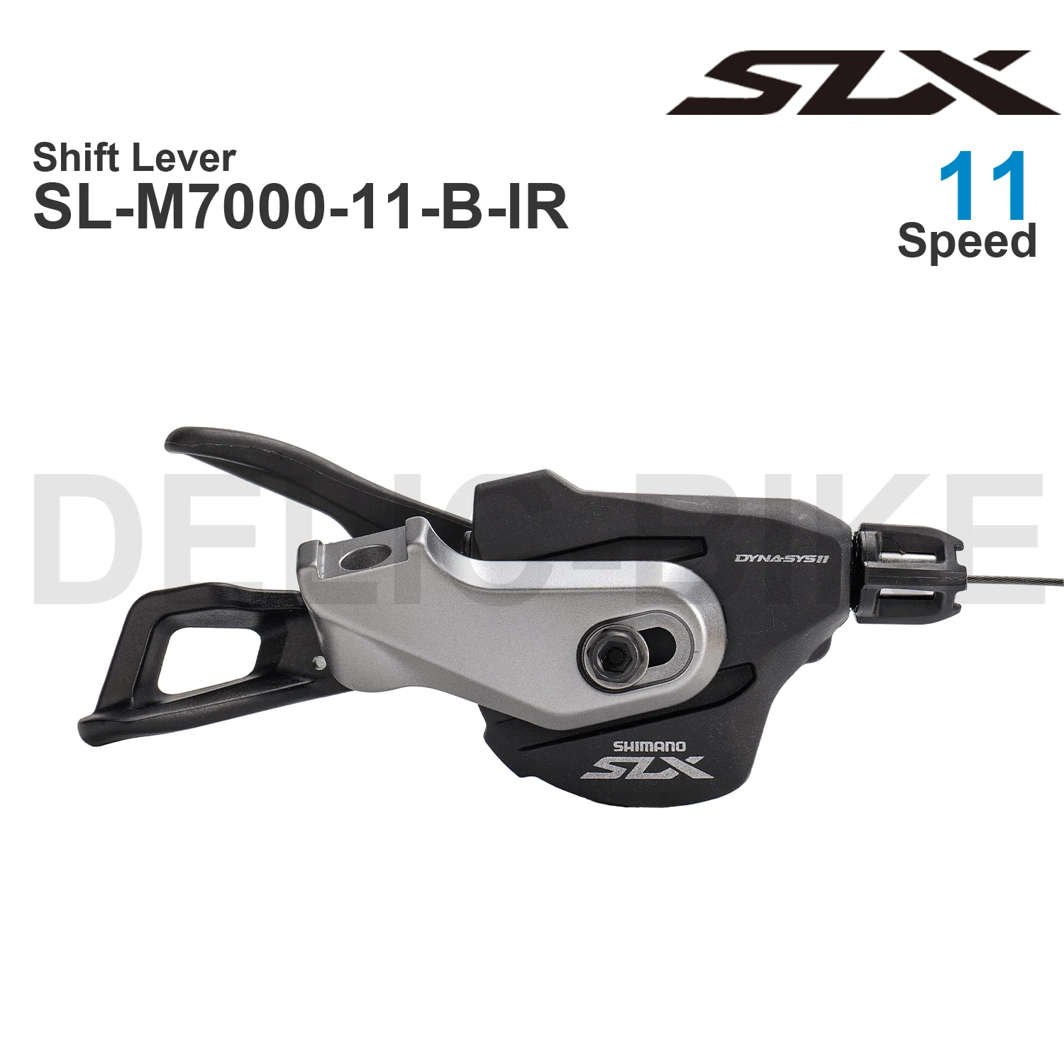 Palanca de Cambios SHIMANO SLX M7000 SL-M7000-11-B-IR RAPIDFIRE PLUS - Palanca de Cambios Derecha - I-SPEC B - 11 Velocidades - Piezas Originales