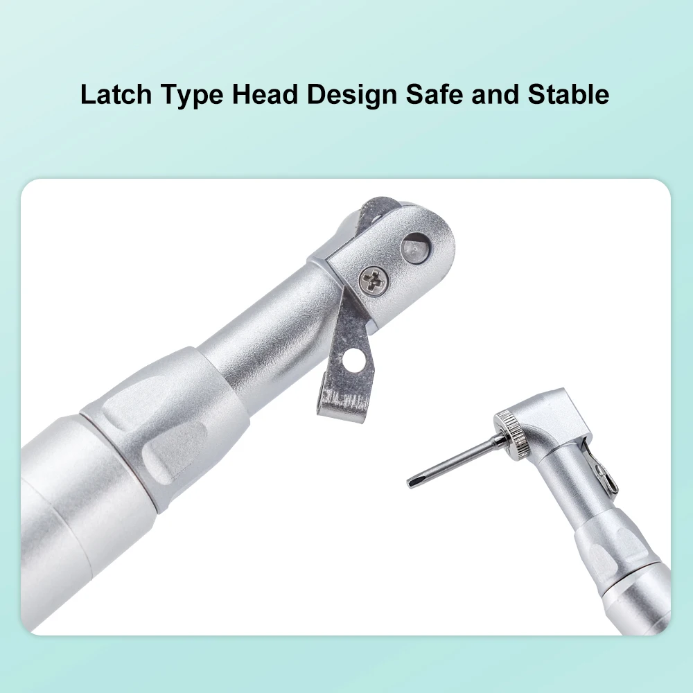 Llave Dinamométrica Universal para Implantes Dentales, 5-35N.cm, con 16 Puntas, Cabezal de Bloqueo, Herramienta de Reparación de Implantes Dentales