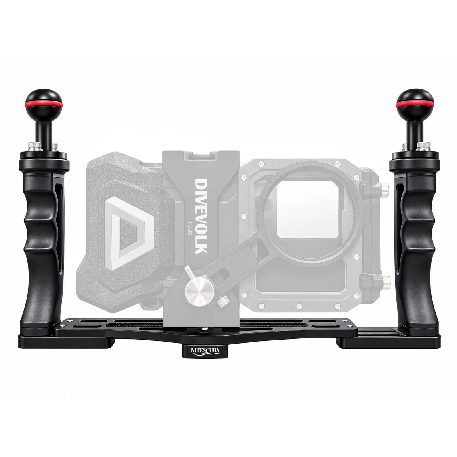 Soporte de Agarre Nitescuba NS10 para Cámara de Buceo, Carcasa para Gopro Hero 8, Olympus Tg6, Estabilizador de Fotografía Subacuática