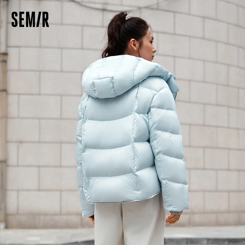 Chaqueta de Plumón Semir para Mujer, Invierno, Impermeable, Resistente a Manchas y Aceite, Generadora de Calor, Antiestática, Nueva Colección 2026, Largo Medio