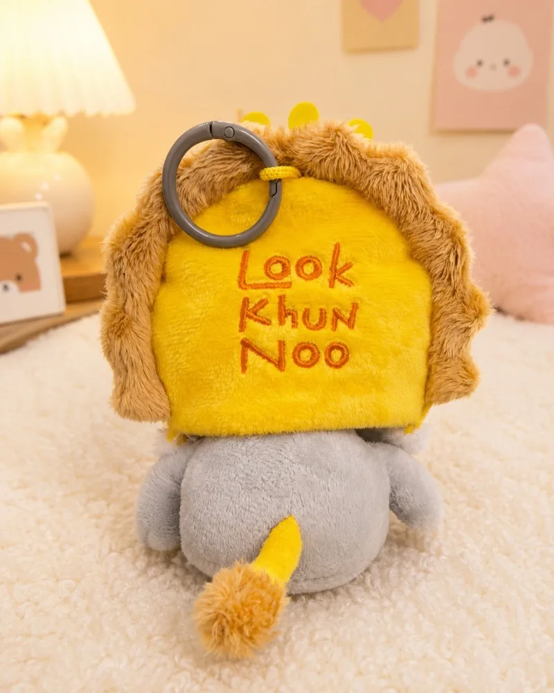Llavero de peluche de 17 cm de Gmmtv Thailand Star, Pondphuwin Pond Phuwin We Are Fish Upon The Sky, colgante Fancon, regalo para fans de Janjingjing