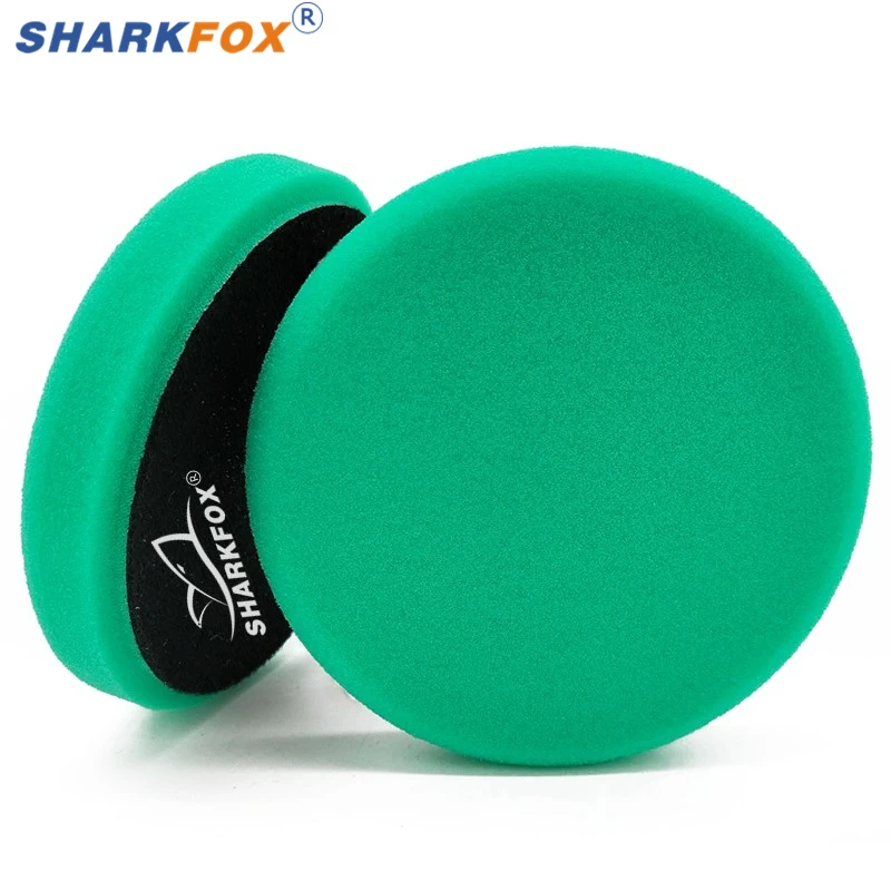 Sharkfox 5 "(125mm) /6"(150mm) almohadillas de pulido de esponja para coche para pulidor de amortiguación de coche DA/RO/GA