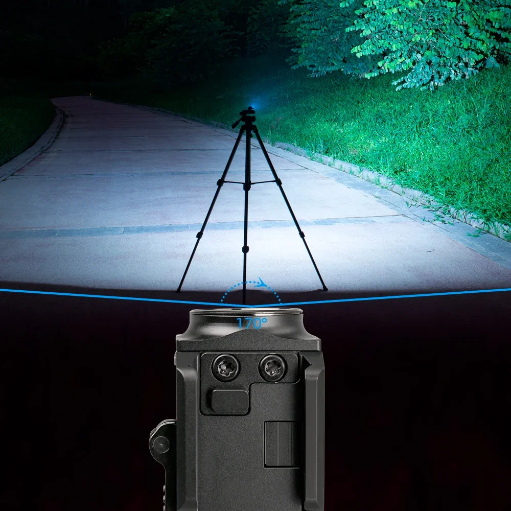 Trustfire GM23 linterna Led táctica 800LM luces de liberación rápida recargables por USB para GL y riel Picatinny de 20mm Tauru TX2
