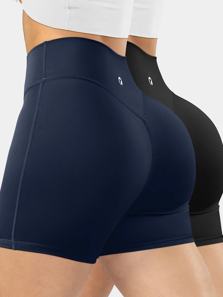 Shorts de Yoga Transpirables de Cintura Alta para Mujer, Leggings Elásticos para Correr, Ciclismo, Gimnasio y Deportes