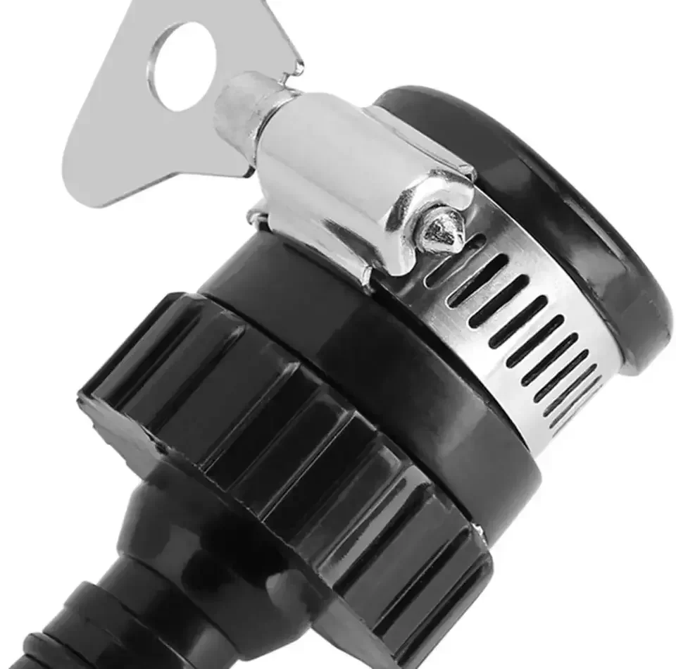 Adaptador de grifo de agua Universal duradero, accesorio de manguera de plástico, grifo de conexión rápida para lavado de coches, riego de jardín, 2 uds.