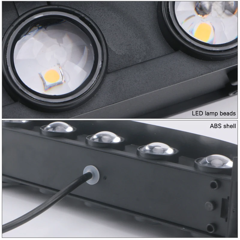 Lámpara de pared LED 4/6/8/10, lámparas de pared para exteriores, iluminación arriba y abajo para decoración de habitaciones interiores, iluminación de jardín, farolas