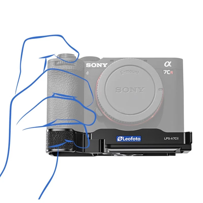 Placa Base Meta A7C2/A7CR, Compatible con Arca Swiss, placa L de liberación rápida para Sony A7C2 A7CII A7CR para DJI RS2 RSC 2