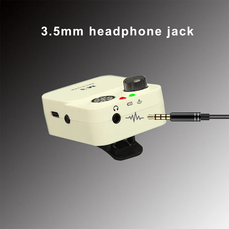 Sistema de Auriculares Inalámbricos Intrauditivos para Monitoreo, para Cantantes y Grupos, 2.4G, Rendimiento en Tiempo Real, Retroalimentación de Audio, Estéreo