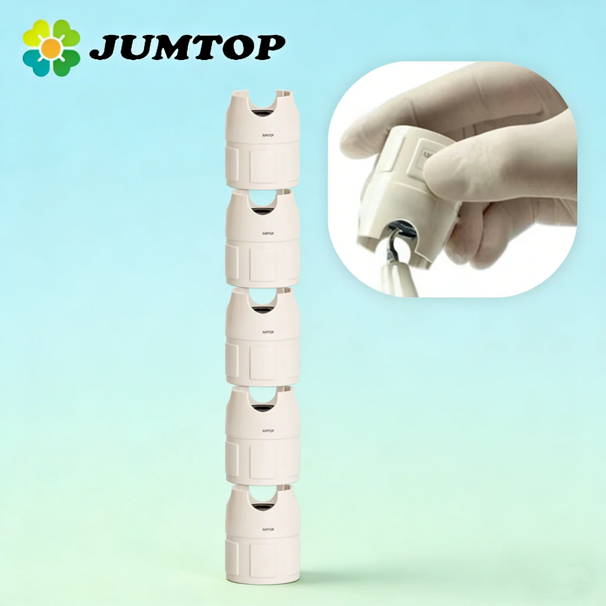 Puntas para Escalador Ultrasónico Dental JUMTOP, Llave Dinamométrica, Soporte para Llaves, Compatible con Piezas de Mano EMS, Satelec, Woodpecker, DTE