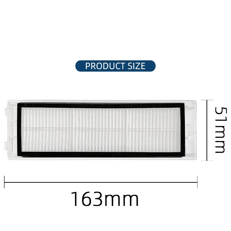 Para XiaoMi Roborock S5 S50 S51 S55 S6 S60 S6 repuestos de aspiradora pura filtro HEPA paño de mopa accesorios de Cepillo Lateral/principal