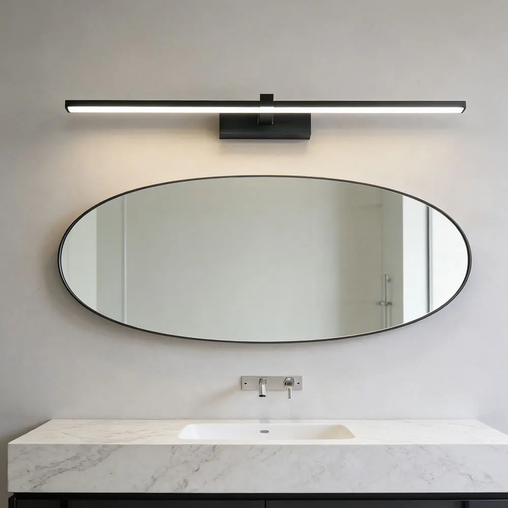 Lámpara LED moderna para espejo de tocador, luz de pared para baño, espejo de maquillaje, faro, accesorio de iluminación interior, decoración de aplique