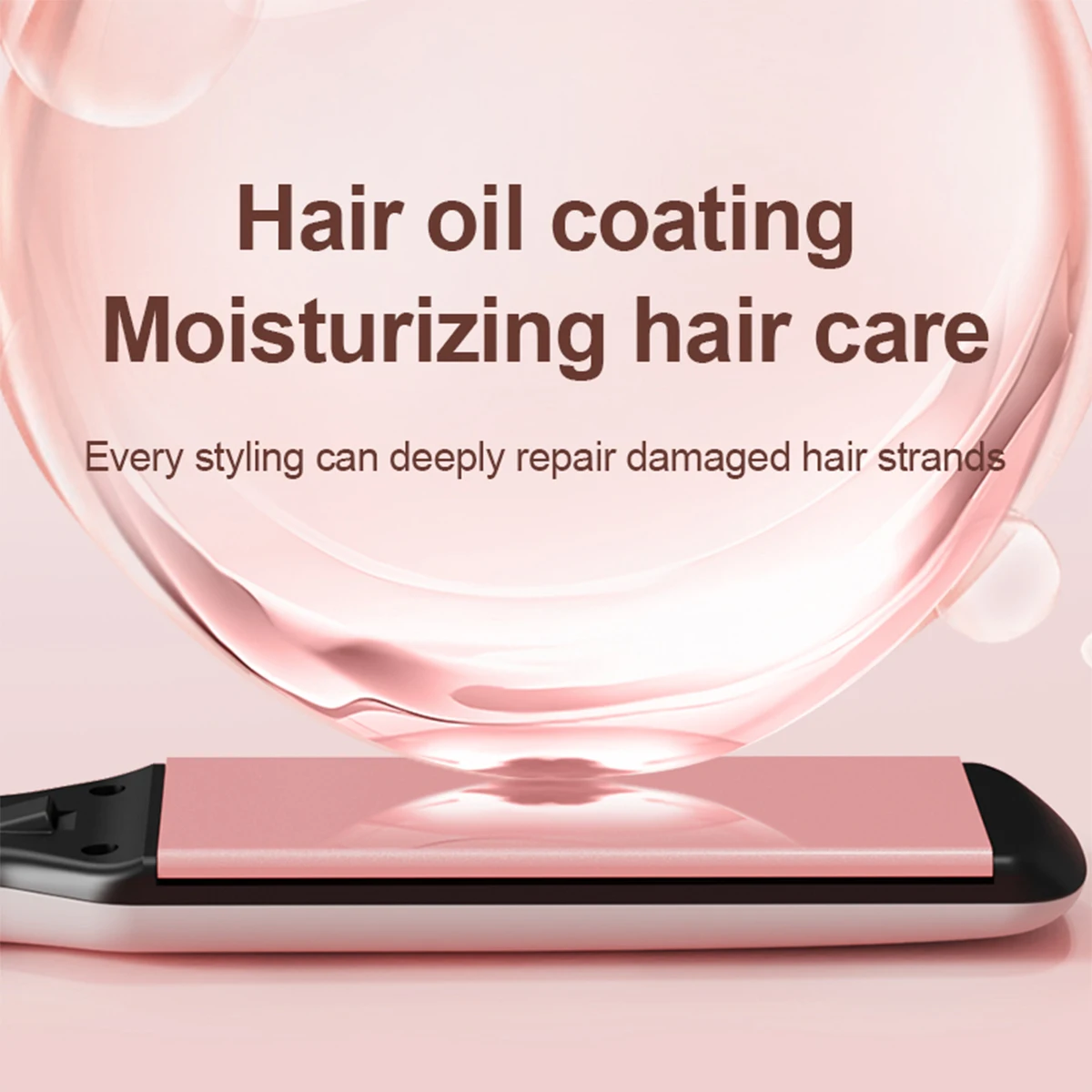 Plancha de Pelo Profesional con Placas Anchas y Grandes, Calentamiento Rápido en 30s, 11 Ajustes de Temperatura, Revestimiento de Aceite para el Cabello