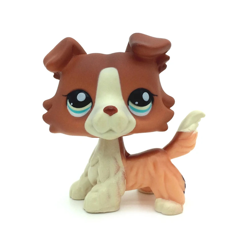 LPS CAT Rare Pet Shop Toys Stands Figuras de Colección Antiguas de Animales Adorables: Gato de Pelo Corto, Gatito, Cachorro Husky, Perro, Zorro