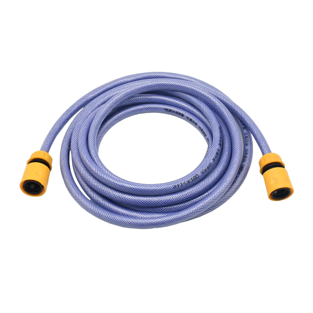 Manguera de riego para jardín, Conector de tubo de Pvc para lavado de coches, herramientas de riego de flores, 5m-20m, 1/2, 5/8, 3/4, 1 ", 1/2