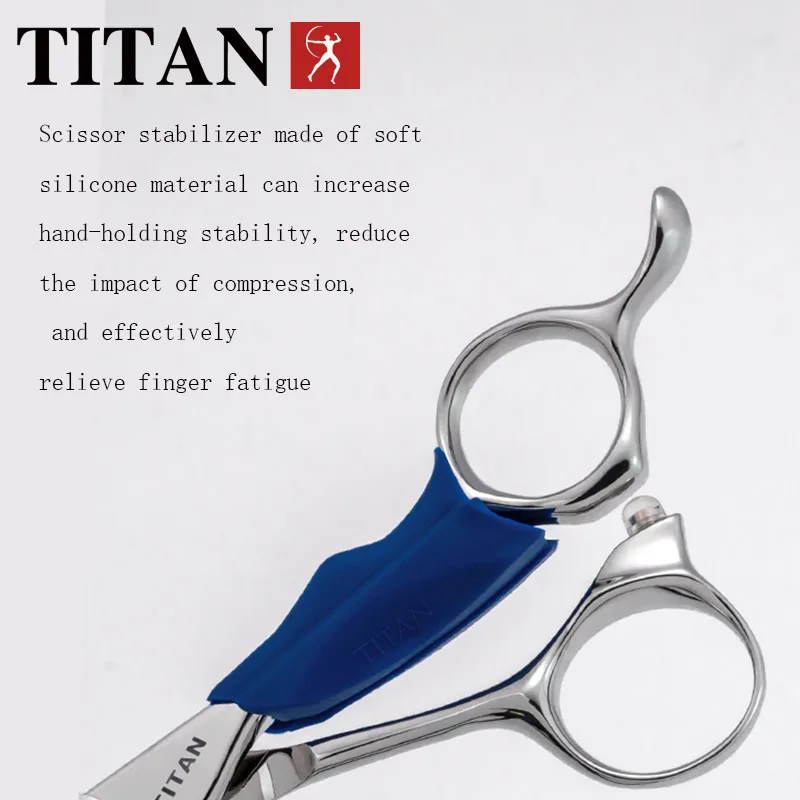 Tijeras de Peluquería Profesionales TITAN, Herramienta de Corte de Cabello para Barbería, Acero VG10, 5.5, 6.0, 6.5 Pulgadas, Herramientas de Corte para Salón