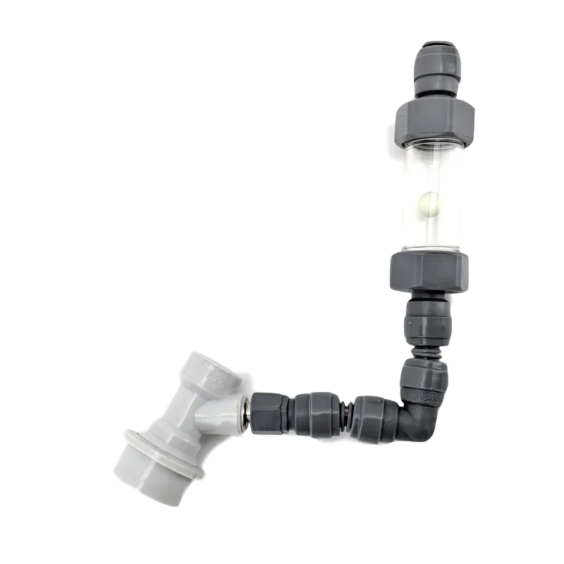 KegLand Kit de llenado de barril automático Tapón de flujo Duotight/Gen 2 Herramienta de barra de accesorios para elaboración de cerveza