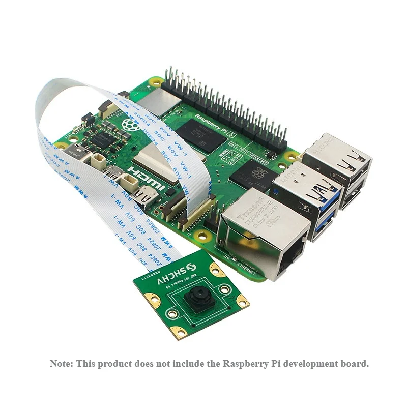 Módulo de Cámara Raspberry Pi 5 de 8MP, Interfaz MIPI CSI, Placa con Sensor IMX219