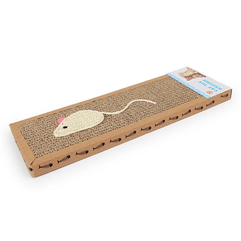 NONOR-tablero rascador para gatos, alfombrilla raspadora, garra, juguetes para rascador de gatos, producto para gatitos, Protector de muebles de abrección, 37x12cm
