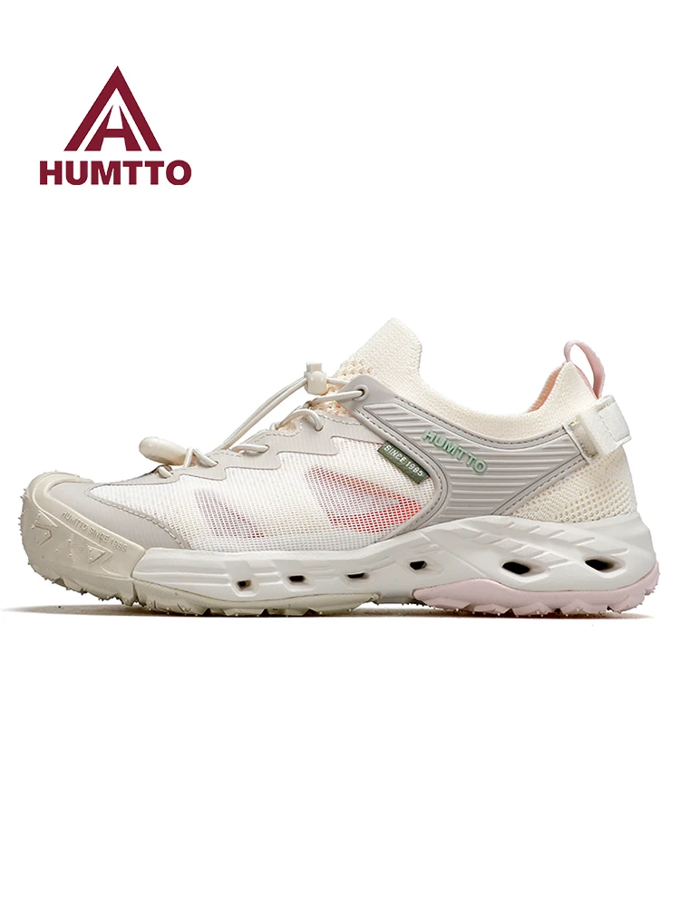Zapatos de senderismo HUMTTO, zapatos aguas arriba, sandalias de exterior para mujer, zapatillas de deporte para primavera y verano para hombre, zapatos informales transpirables, zapatos de pesca