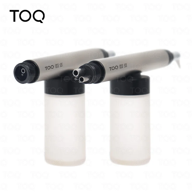 Microblaster de óxido de aluminio dental TOQ / Pulidor de abrasión de aire de alúmina / Lápiz blanqueador de dientes con arenado de 2/4 orificios