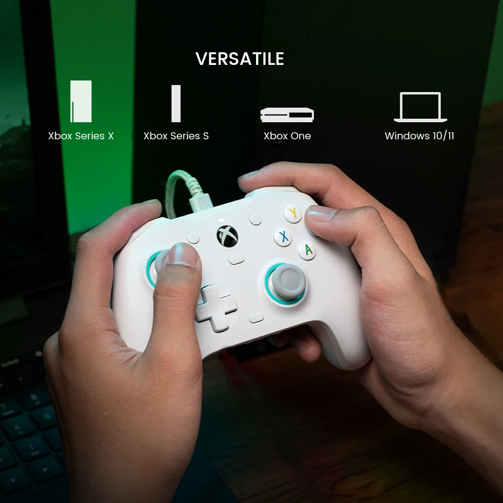 GameSir G7 SE Xbox Gaming Controller Gamepad con cable para Xbox Series X, Xbox Series S, Xbox One, con joystick de efecto Hall